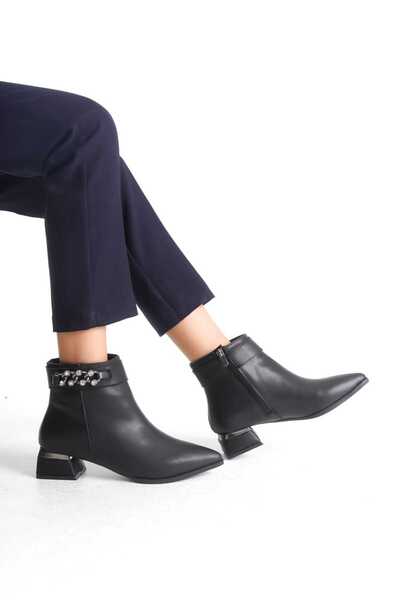 BARAK SHOES Cizme de damă cu vârf ascuțit, cu cataramă laterală, sezon nou