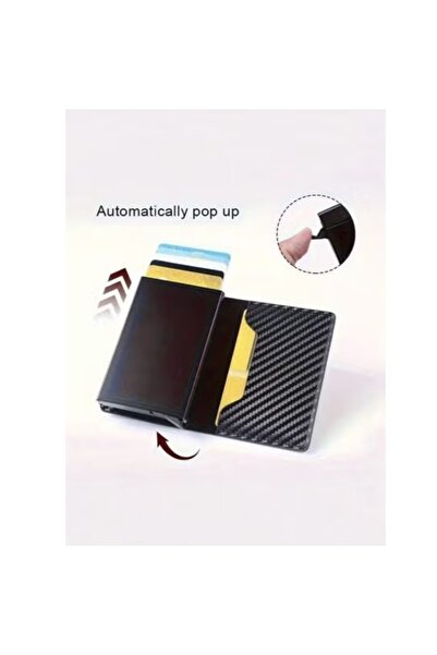VEYA Men's Aluminum Alloy Anti-Theft Magnetic Coin Purse Wallet 1pc