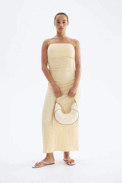 H&M Textured strappy dress