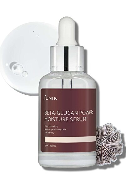 iUNIK Ionic Beta Glucan Power Hydrating Serum 50ml for Unisex, Normal, Dry, Sensitive, Acne-Prone