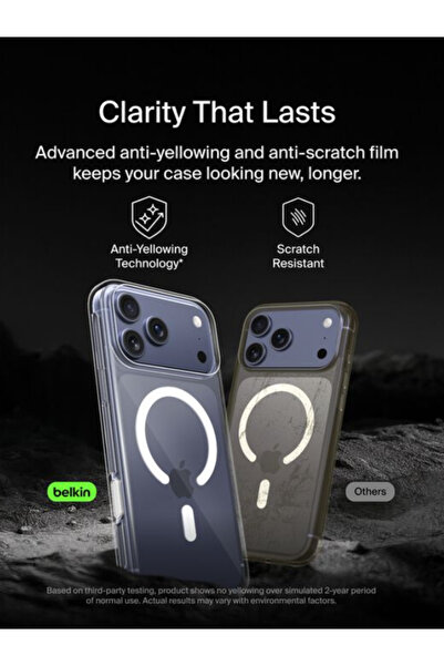 Belkin Clear Series Case for iPhone 17 Pro Max