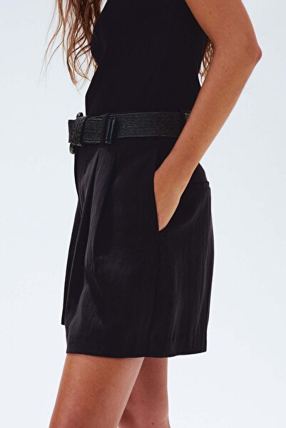H&M Belted shorts