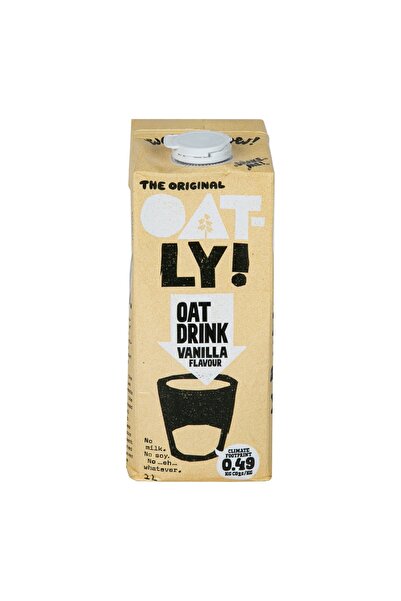 Oatly مشروب الشوفان بنكهة الفانيليا 1LX3