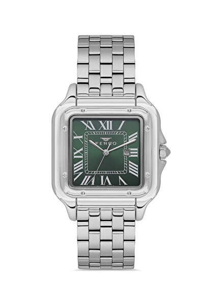 FERRO Silver Steel Cord Men's Wristwatch Fl21622Awt-A6 3Atm Waterproof 2 Years Warranty Giftpackage