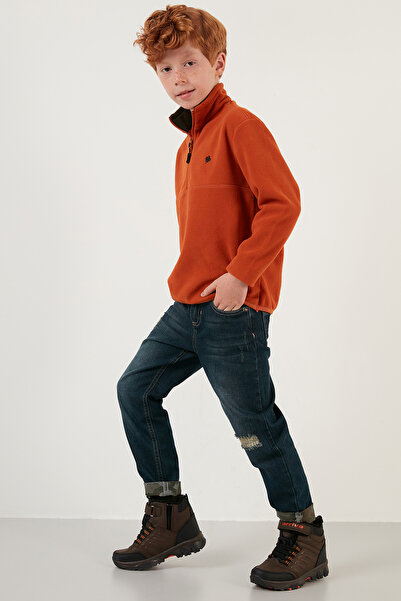 Lela Soft Textured Zippered Stand Collar Ribbed 2-Pack Fleece Children's Polar 5905002S2