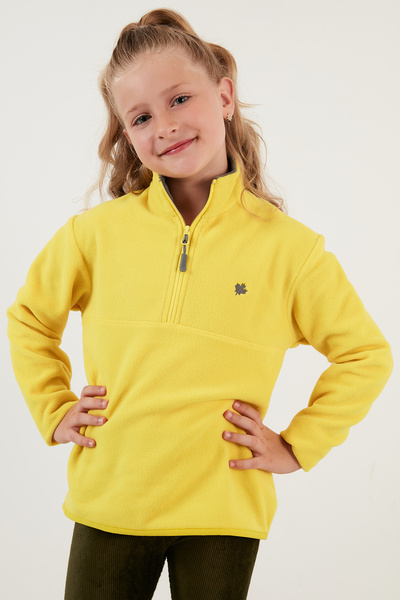 Lela Soft Textured Zippered Stand Collar Ribbed 2-Pack Fleece Children's Polar 5905002S2