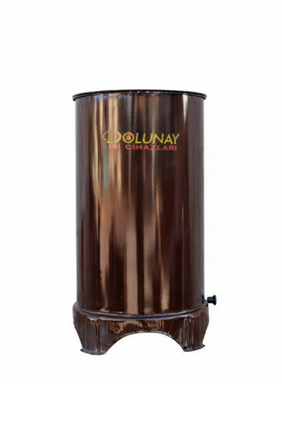 dolunay ısı cihazları Emaye Yuvarlak Soba 60x30 cm Dolunay Isı