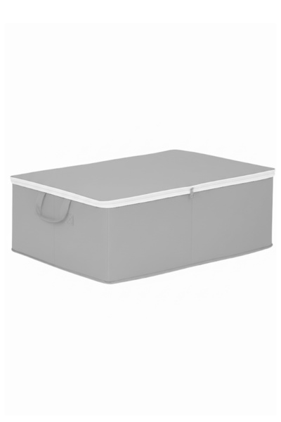 bersachef mutfak eşyaları 6-adet Büyük Boy baza ve çekyat hurç fermuarlı hurç Antrasit 65 x 45 x 22 cm organizer hurç