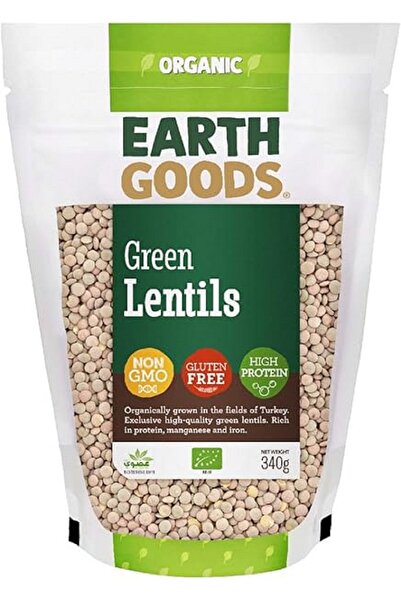 Earth Goods Organic Organic Green Lentils 340gX6