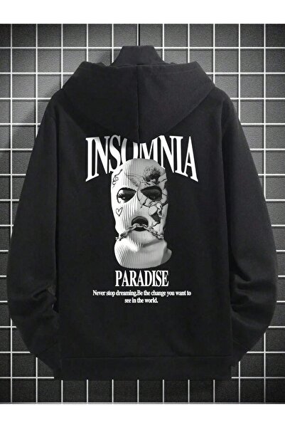 Flaubert -erkek baskılı 222 sweatshırt 3iplik kaliteli kumaş oversize kesim