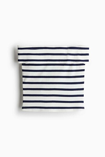 H&M Ribbed off-the-shoulder top