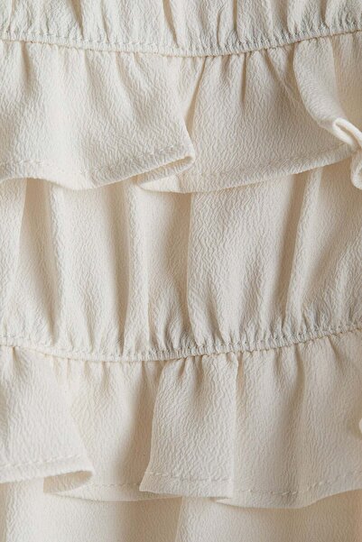 H&M Frill-trimmed strappy top