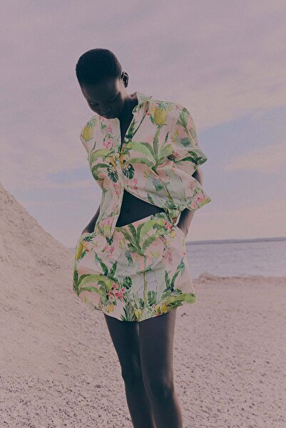 H&M Patterned cotton shirt