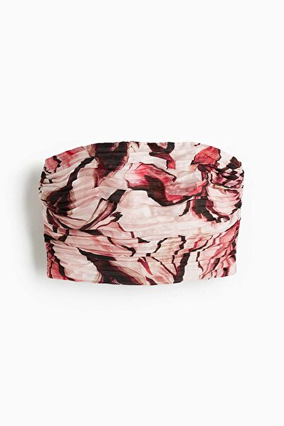 H&M Cropped bandeau top