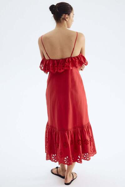 H&M Broderie anglaise cotton dress