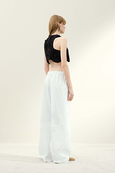 H&M Baggy cotton trousers