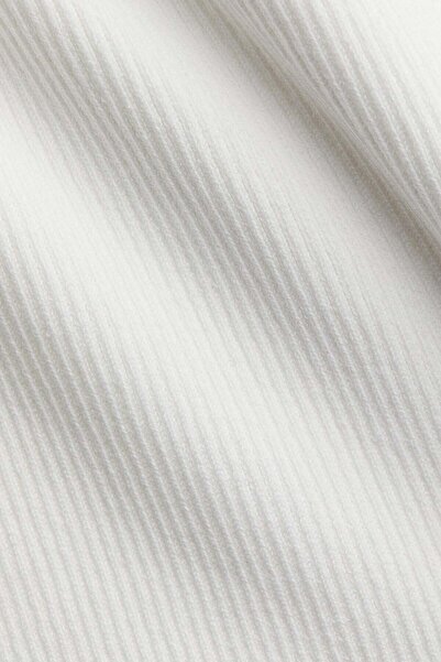 H&M فستان مضلع مكشوف الكتفين