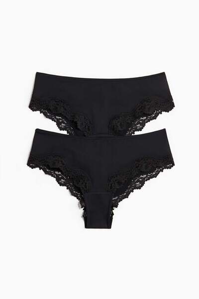 H&M 2-pack microfibre hipster briefs