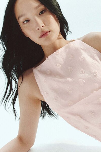 H&M Appliquéd mini dress