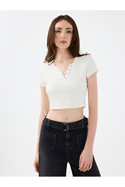 Loft Crop Women's T-shirt K.sleeve