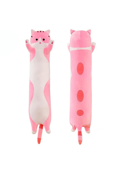 DrKala Digital Kala Plush Toy Long Cat, 50 cm, Pillow Type, for children and adults, Pink