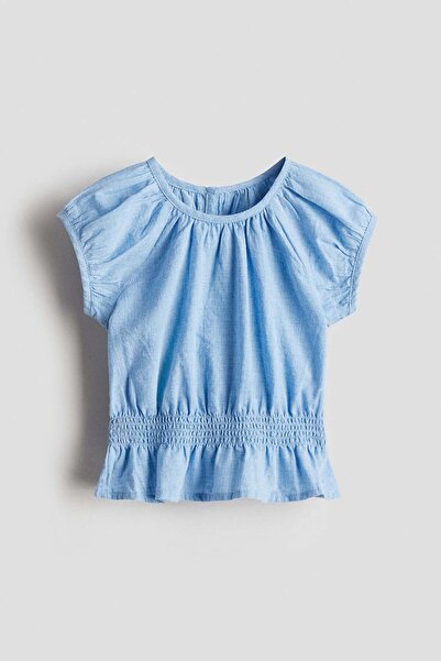 H&M Cotton muslin top