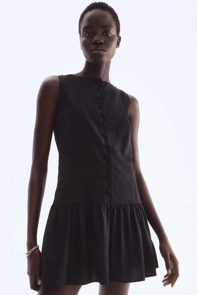 H&M Linen-blend dress