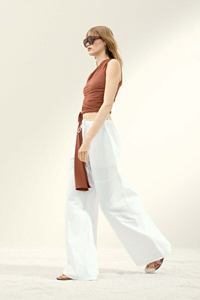 H&M Asymmetric wrap top