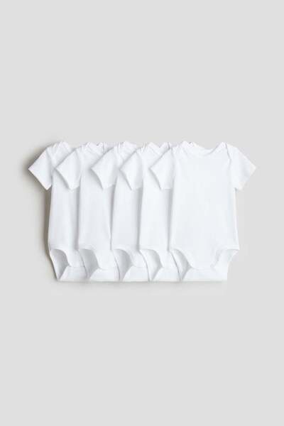 H&M 5-pack cotton bodysuits