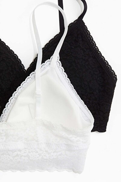 H&M 2-pack padded lace bras