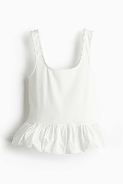 H&M Bubble-hem vest top