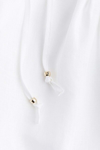 H&M Linen tie-strap top