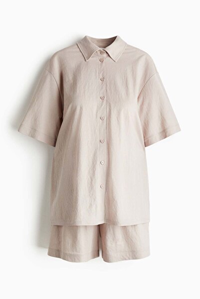 H&M MAMA 2-piece shirt and shorts set