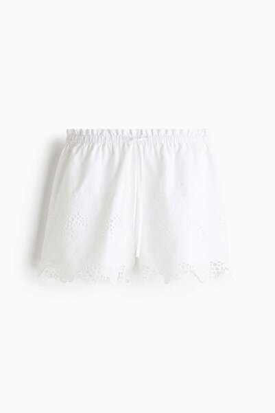 H&M Broderie anglaise shorts