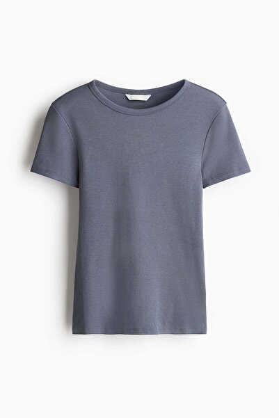H&M Ribbed T-shirt