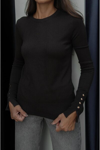 Havoş Hořkohnědý svetr s kapucí