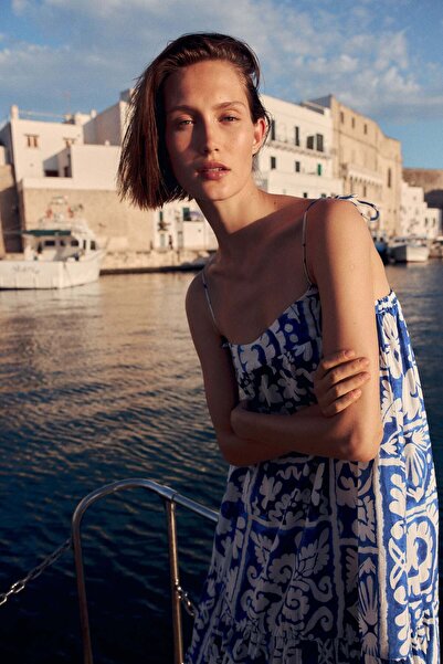 H&M Tie-strap maxi dress