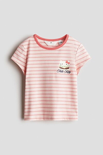 H&M Print-motif cotton top