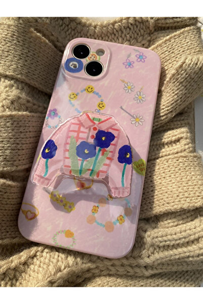 EDELFU Popsocket Kazak ve Gömlek Tasarımlı Renkli Telefon Tablet Tutacağı