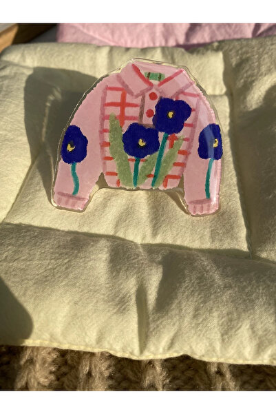 EDELFU Popsocket Kazak ve Gömlek Tasarımlı Renkli Telefon Tablet Tutacağı