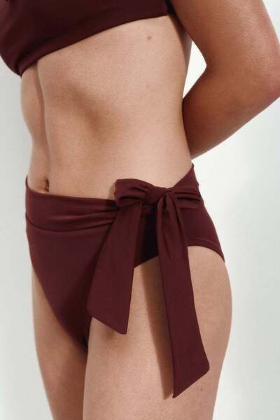 H&M Tie-detail High Waist Bikini bottoms