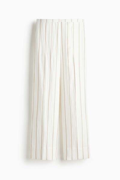 H&M Wide twill trousers