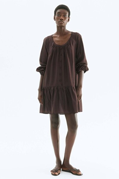 H&M Button-front tunic dress