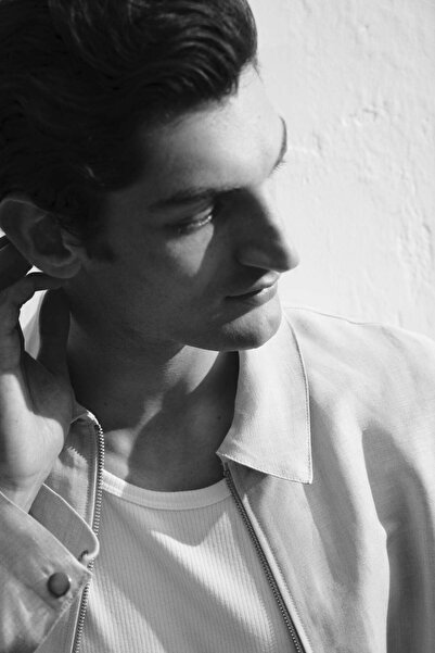 H&M Regular Fit Linen-blend jacket