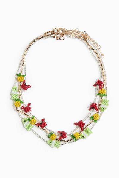 H&M 3-pack beaded necklaces