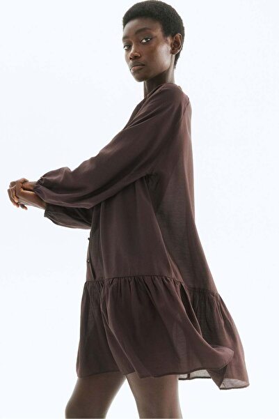 H&M Button-front tunic dress