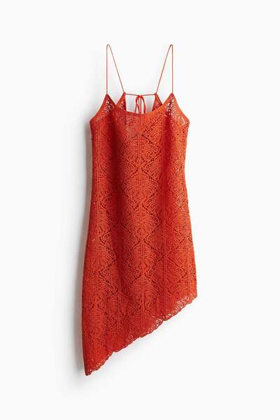 H&M Crochet-look strappy dress