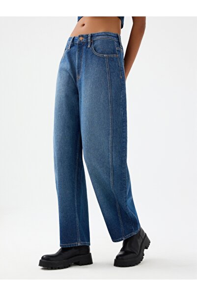 Loft Baggy Regular Fit Kadın Pantolon