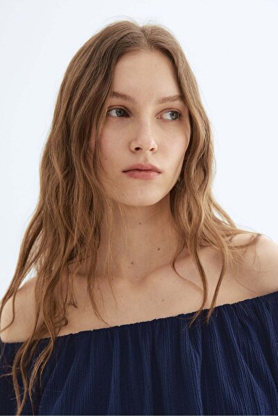 H&M Cropped off-the-shoulder top