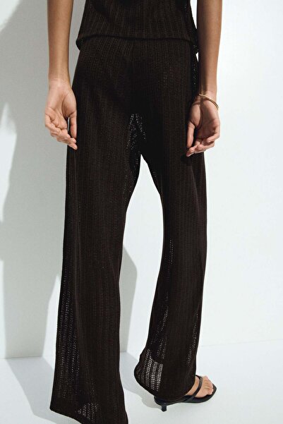 H&M Knitted drawstring trousers
